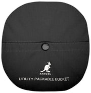 Kangol wielofunkcyjny, pakowany kapelusz typu Bucket - czarny