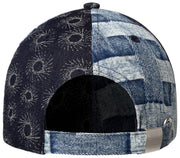 Czapka z daszkiem Kangol Denim Mashup - Blue Picnic