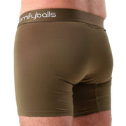 Comfyballs Performance Long Boxer - Olive Green