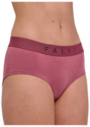 Dwupak hipsterskich fig Falke Daily Comfort – czerwony
