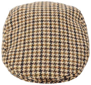 Płaski kaszkiet Dents Blashford Tweed - brązowy