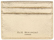 Etui na karty Elie Beaumont Heart – złote/granatowe