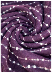 Przytulny szalik Powder Dakota - Damson Purple
