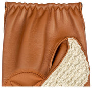 Skórzane rękawiczki do jazdy Dents The Suited Racer Hatcher – Cognac Tan