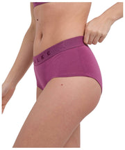 Dwupak hipsterskich fig Falke Daily Comfort – różowy/pomarańczowy