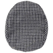 Płaski kaszkiet Dents Blashford Tweed - węgiel drzewny