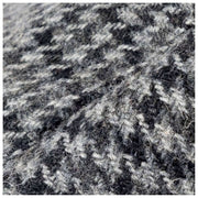 Płaski kaszkiet Dents Blashford Tweed - węgiel drzewny