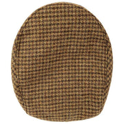 Płaski kaszkiet Dents Blashford Tweed - kasztanowy brąz