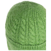 Czapka typu beanie Dents Cable Knit - zielone jabłko