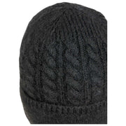 Czapka typu beanie Dents Cable Knit - czarna