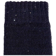 Rękawiczki z cekinami Dents Chevron Knit – granatowe