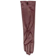 Rękawiczki skórzane Dents Demi Long – Damson Burgundy