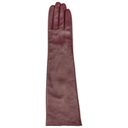 Rękawiczki skórzane Dents Demi Long – Damson Burgundy