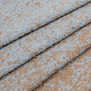 Dwustronny szalik w kolorze Ombre Speckle Dents - bladoniebieski