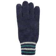 Rękawiczki Dents Salcombe Rib Knit - granatowe
