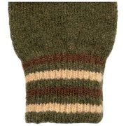 Rękawiczki Dents Salcombe Rib Knit - oliwkowa zieleń