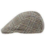 Płaski kaszkiet Dents Stanwick Tweed - brązowy