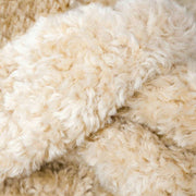 Komin polarowy Dents Teddy - naturalny beż