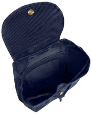 Plecak Hindbag Eliot - aksamitny granatowy