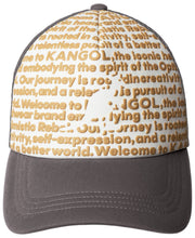 Kapelusz Trucker Kangol Fine Print - szary