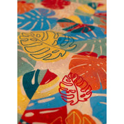 powder-exotic-leaves-infinity-scarf---blueredyellow-35503828