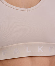Dwupak biustonosza z gorsetem Falke Daily Comfort – niebieski/beżowy