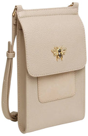 Torba na ramię Alice Wheeler London Mini Bloomsbury - kamienny beż