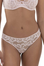 Mey Amazing String Lace Thong - Blossom nago