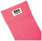 Skarpetki Roka Wimbledon Crew - Sugar Coral Pink