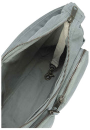 Torba na ramię Hindbag Emile z wieloma kieszeniami - szałwia