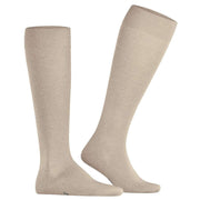 Falke Climawool Knee High Socks - Pebble Mel Beige