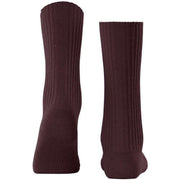 Falke Cosy Wool Boot Socks - Burgundy