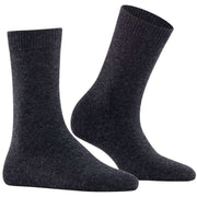 Falke Cosy Wool Socks - Anthracite Mel Grey