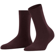 Falke Cosy Wool Socks - Burgundy