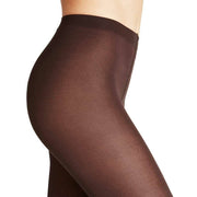 Falke Cotton Touch Tights - Cigar Brown