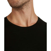 Falke Daily ClimaWool Crew Neck T-Shirt - Black