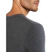 Falke Daily ClimaWool Crew Neck T-Shirt - Dark Grey Heather