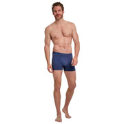 Dwupak bokserek Falke Daily Comfort – czerwono-niebieski