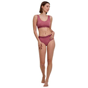 Dwupak biustonosza z gorsetem Falke Daily Comfort – czerwony