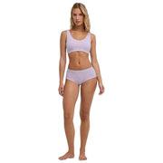 Dwupak biustonosza z gorsetem Falke Daily Comfort – różowo-różowy/fioletowy