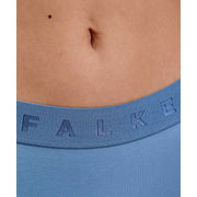 Dwupak hipsterskich fig Falke Daily Comfort – niebieski/beżowy