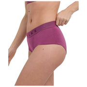 Dwupak hipsterskich fig Falke Daily Comfort – różowy/pomarańczowy