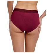 Dwupak hipsterskich fig Falke Daily Comfort – czerwony