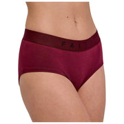 Dwupak hipsterskich fig Falke Daily Comfort – czerwony