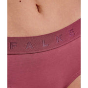 Dwupak hipsterskich fig Falke Daily Comfort – czerwony