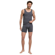 2-pak bokserek z długimi nogawkami Falke Daily Comfort - ciemnoszary wrzos