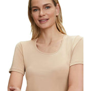 Falke Daily Comfort 2-Pack T-Shirt - Camel Beige