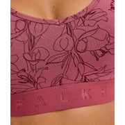 Dwupak biustonosza z gorsetem Falke Daily Comfort Print – czerwony