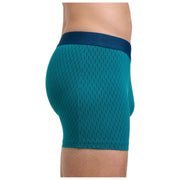 Dwupak bokserek Falke Daily Comfort z nadrukiem - turkusowy