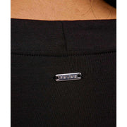 Krótkie body Falke Daily Drape - czarne